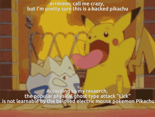 Nerd Pikachu GIF
