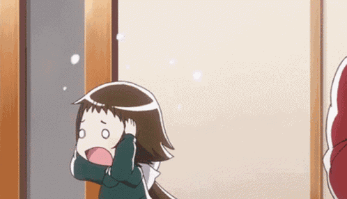 Nervous Anime GIF