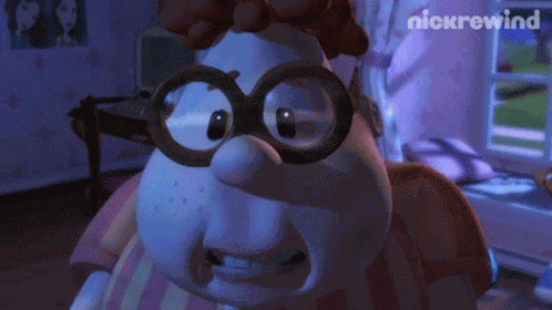 Nervous Carl Wheezer GIF