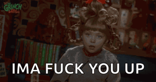 Nervous Cindy Lou Who GIF