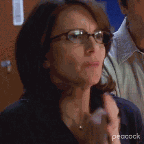 Nervous Liz Lemon GIF