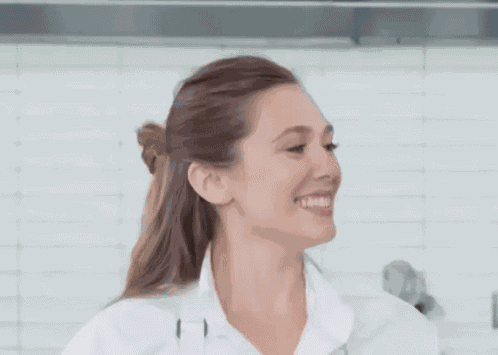 Nervous Smile GIF