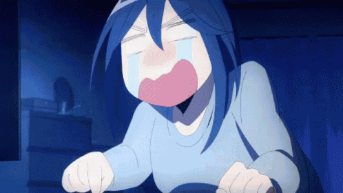 Net Juu No Susume Sad GIF
