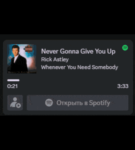 Never Gonna Give You Up GIF