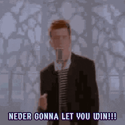 Never Gonna Give You Up Rick Roll GIF