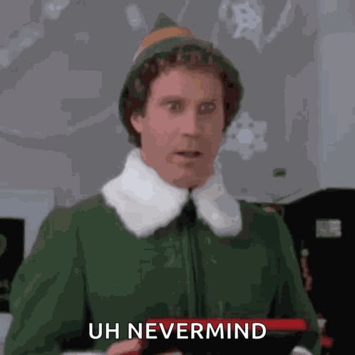 Nevermind Nahh GIF