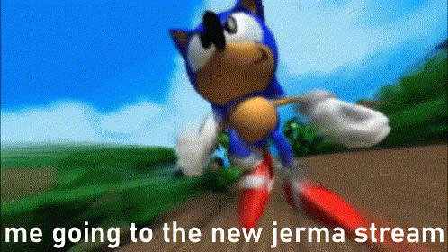New Jerma Stream Sonic GIF