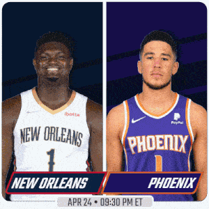 New Orleans Pelicans Vs. Phoenix Suns Pre Game GIF