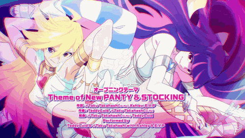 New Panty And Stocking Opening Panty And Stocking Season 2 GIF