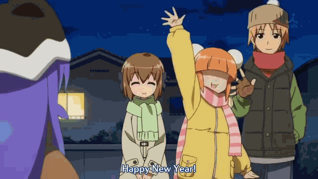 New Year Acchi Kocchi GIF
