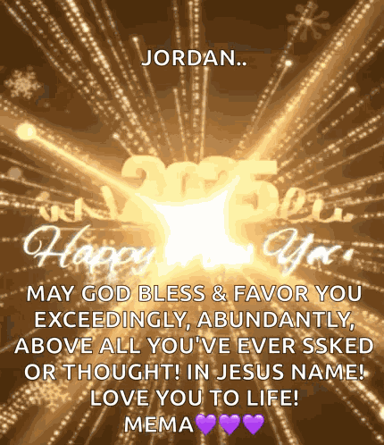 New Year Happy New Year 2025 GIF