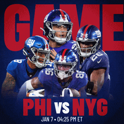 New York Giants Vs. Philadelphia Eagles Pre Game GIF