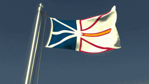 Newfoundland And Labrador Flag GIF