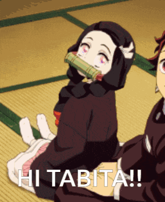 Nezuko Hi GIF