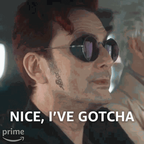 Nice I'Ve Gotcha Crowley GIF