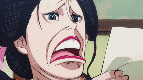 Nico Robin Funny Face GIF