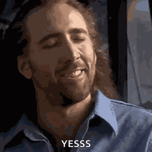 Nicolas Cage The Rock GIF