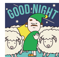 Night Goodnight Sticker