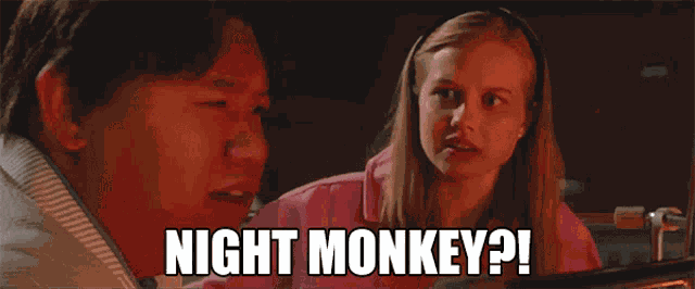 Night Monkey Confused GIF