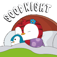 Night Tired Sticker
