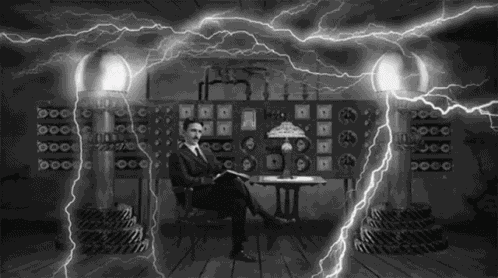 Nikola Tesla Electricity Tesla GIF