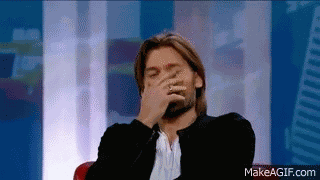 Nikolaj Coster Nikolaj Coster Laugh GIF