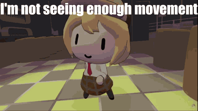 Ninja Im Not Seeing Enough Movement GIF