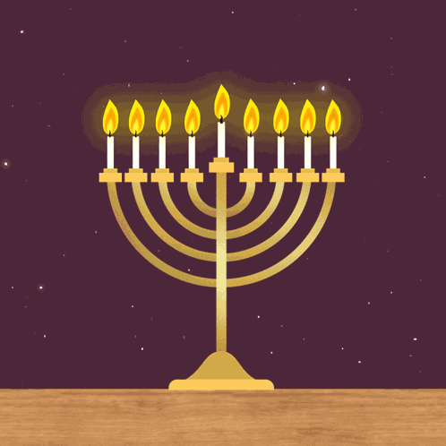 Ninth Day Of Hanukkah December 15 GIF
