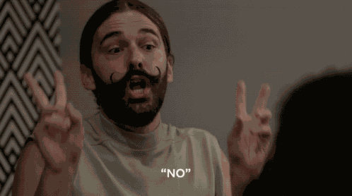 No Air Quotes GIF