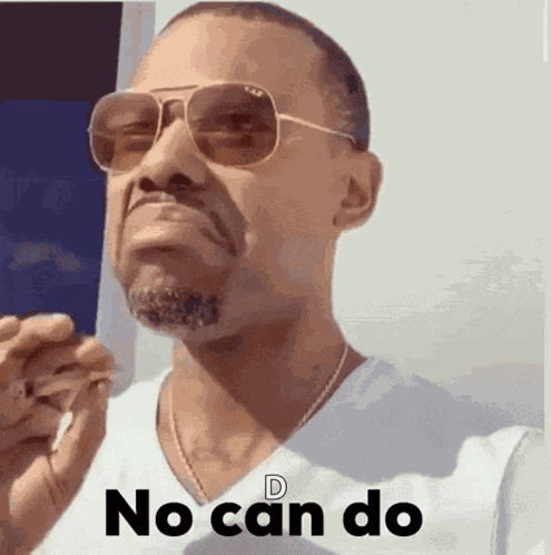 No Can Do Nope GIF
