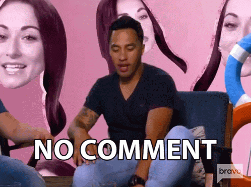 No Comment Silence GIF