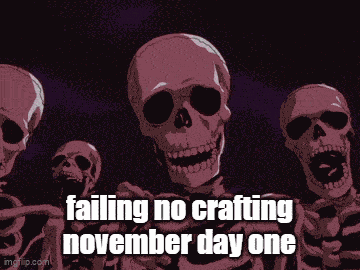No Craft November Berserk Skeletons GIF