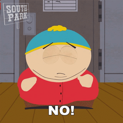 No Eric Cartman GIF