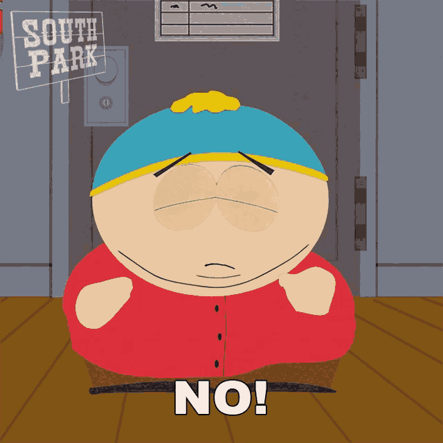 No Eric Cartman GIF