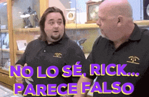 No Lo Se Rick Parece Falso GIF