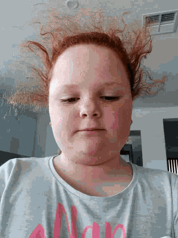 No No No Curly Hair GIF