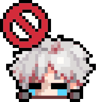 No No Thanks Sticker