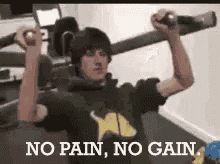 No Pain, No Gain. GIF