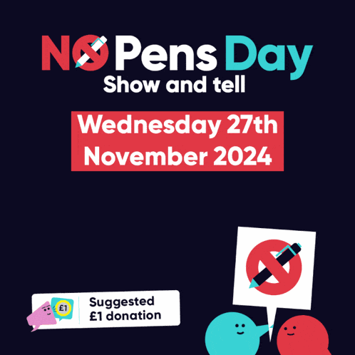 No Pens Day November 27 GIF