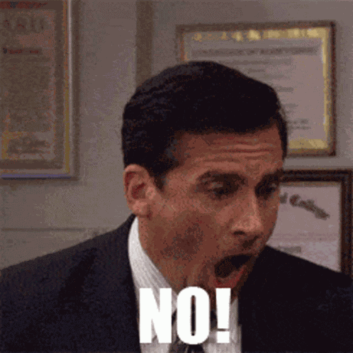 No Please GIF