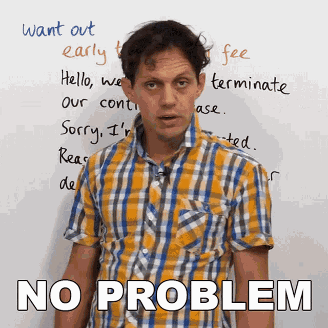 No Problem Benjamin GIF