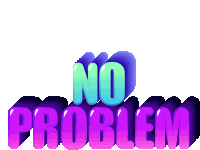 No Problem No Worries Sticker