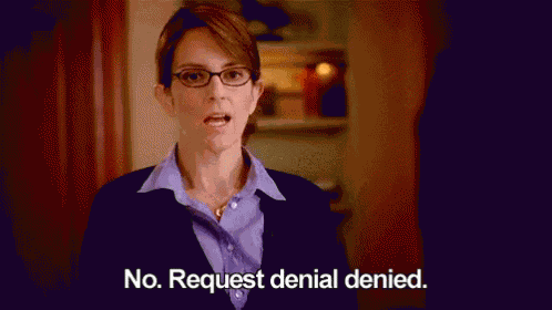 No. Request Denial Denied GIF