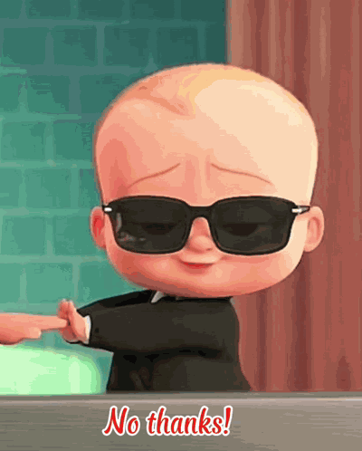 No Thanks GIF