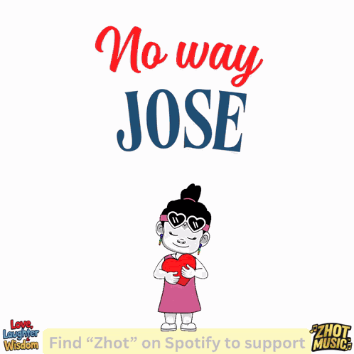 No Way Jose Absolutely Not GIF
