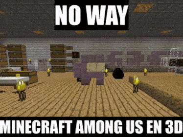 No Way Minecraft GIF