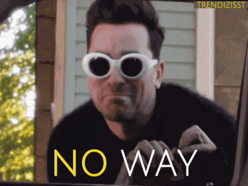 No Way Never GIF