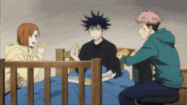 Nobara Kugisaki Pizza GIF