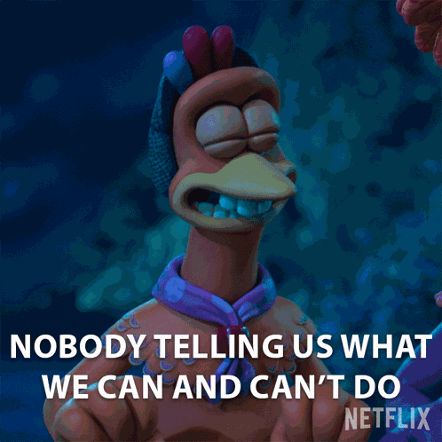 Nobody Telling Us What We Can And Can'T Do Molly GIF
