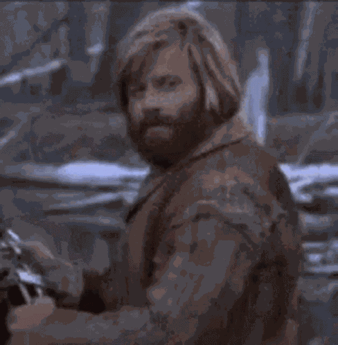 Nodding Beard Man GIF